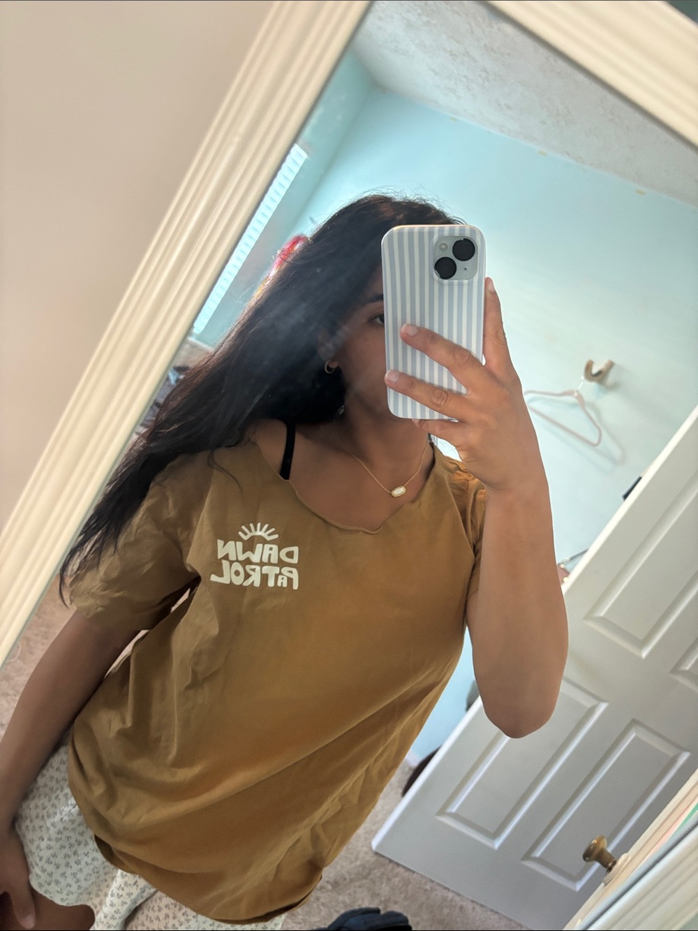 Women's Brown Dawn Patrol Surf Tee